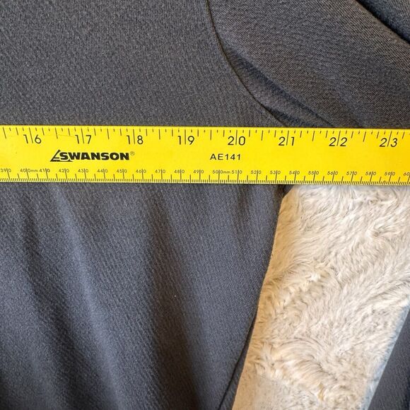 Nike Shirt Men's Size Medium Training Dri-fit Gray 1/4 Zipper Performance Gym - Picture 8 of 9